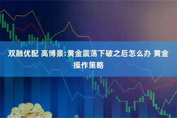双融优配 高博景:黄金震荡下破之后怎么办 黄金操作策略