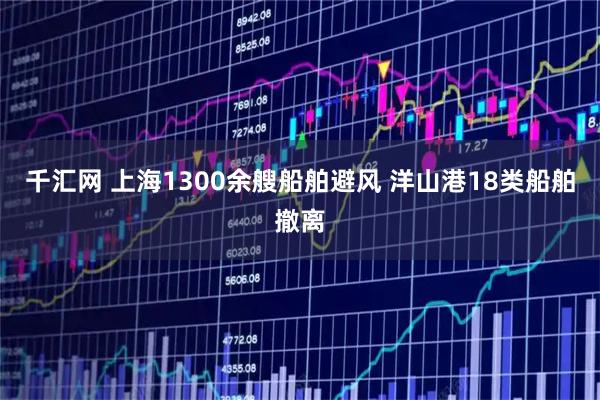 千汇网 上海1300余艘船舶避风 洋山港18类船舶撤离